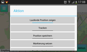 Flathus Tracker - Anzeigen von Tracks