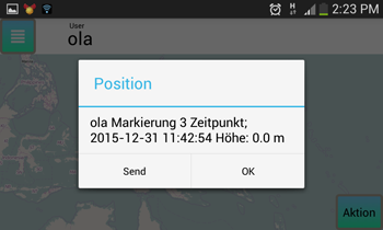 Flathus Tracker - Infofenster